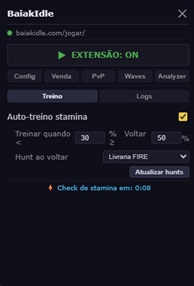 Treino Automático